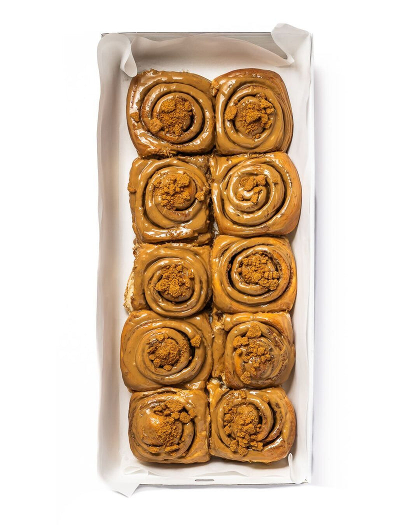 Biscoff Cinnamon Scrolls : Box of 10
