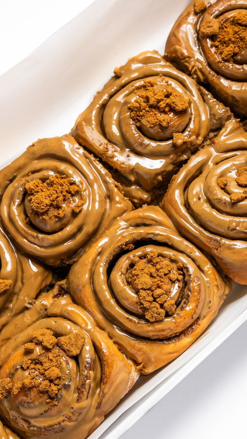 Biscoff Cinnamon Scrolls : Box of 6