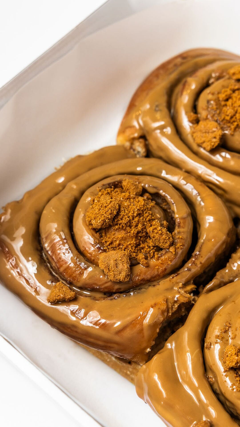 Biscoff Cinnamon Scrolls : Box of 6