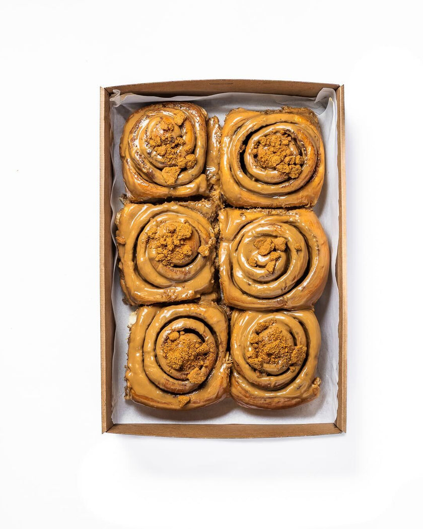 Biscoff Cinnamon Scrolls : Box of 6