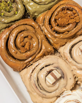 Mixed Cinnamon Scrolls : Box of 10