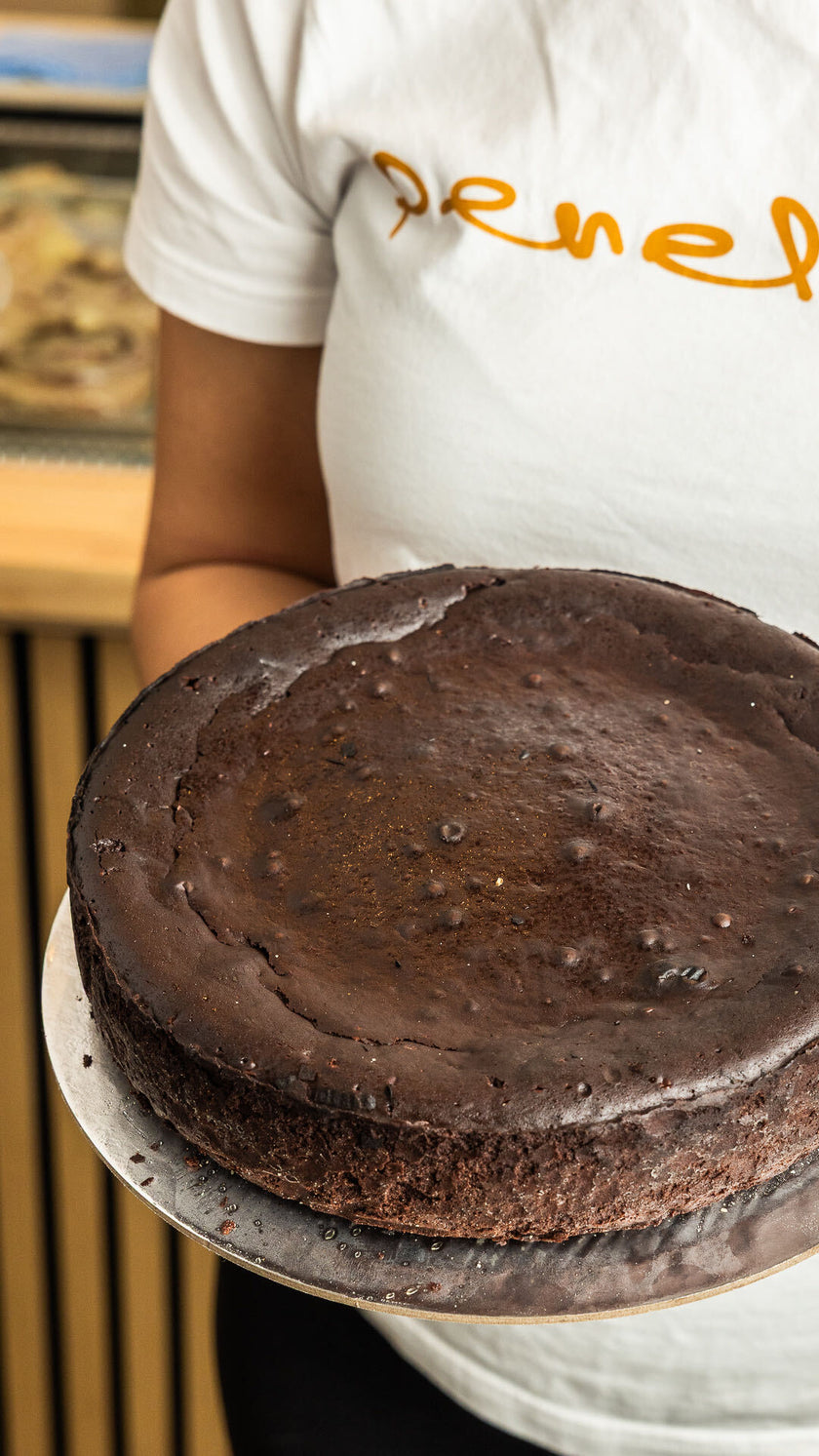 Basque Chocolate Cheesecake